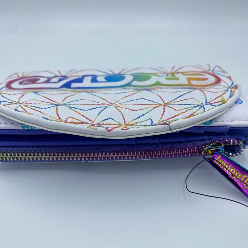 Disney Loungefly Epcot 40th Anniversary Wallet - Picture 6 of 8